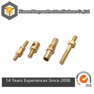 Custom by 2D/3D/drawing Metal Brass CNC Lathe Milling Machine for Turning Metal Parts