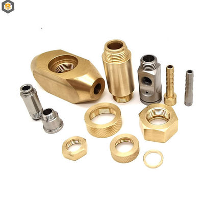 OEM Brass Machining Parts for Metal Recycling Machine Customization by CNC Turning