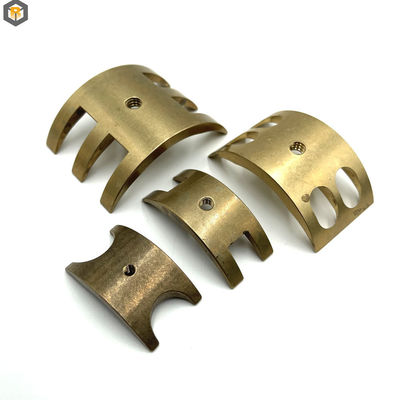 Custom 2D/3D/Drawing Brass Parts CNC Milled by Metal Forging Machinery with Polishing