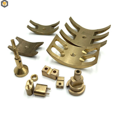 Custom 2D/3D/Drawing Brass Parts CNC Milled by Metal Forging Machinery with Polishing