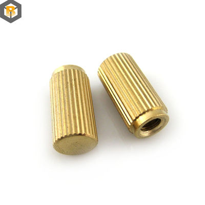 Alloy Threaded Insert Nuts Brass CNC Turning Part Micro Machining 0.002-0.01mm Spare Part