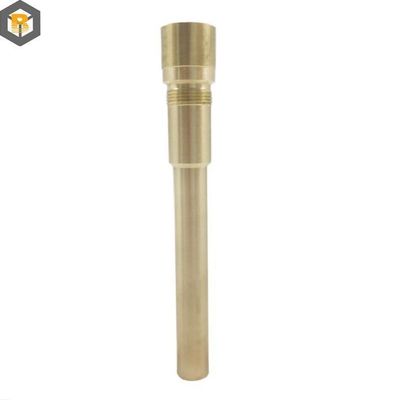 Custom by 2D Brass CNC Lathe Machine Build Brass Rod Spare Parts Machining Metal Part