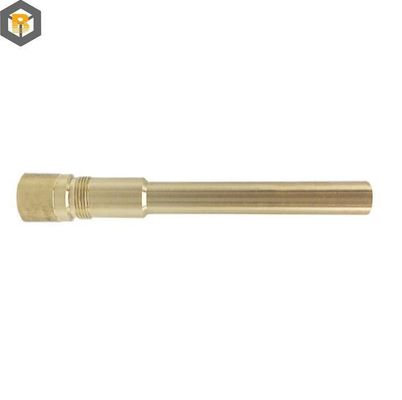 Custom by 2D Brass CNC Lathe Machine Build Brass Rod Spare Parts Machining Metal Part