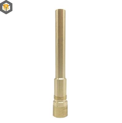 Custom by 2D Brass CNC Lathe Machine Build Brass Rod Spare Parts Machining Metal Part