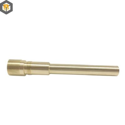 Custom by 2D Brass CNC Lathe Machine Build Brass Rod Spare Parts Machining Metal Part