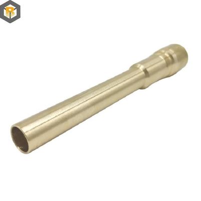 Custom by 2D Brass CNC Lathe Machine Build Brass Rod Spare Parts Machining Metal Part