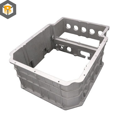 OEM Customized Aluminium Motor Body Spare Part with Vertical Pressure Chamber Structure