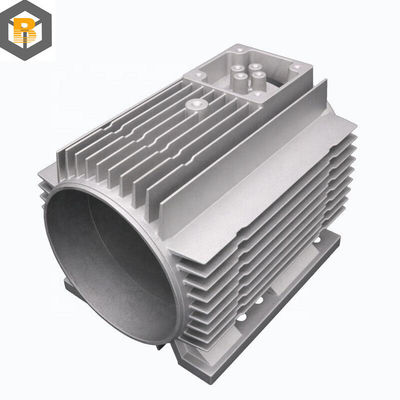 OEM Customized Aluminium Motor Body Spare Part with Vertical Pressure Chamber Structure