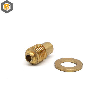 High Precision Brass Threaded Parts Custom CNC Machined for Mini Copper Turning Parts