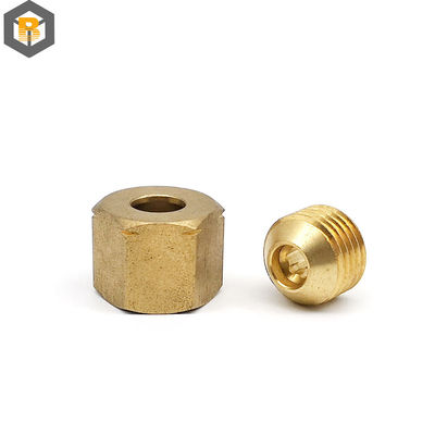 2D/3D/Drawing Custom Brass 5 Axis Precision CNC Turning Copper Bronze Metal Spare Part