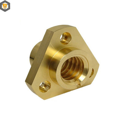Copper Alloy CNC Machine Part Customized by 2D/3D/drawing for Precision Lathe Casting