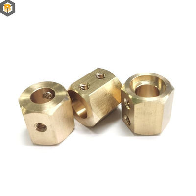 High Precision Customized CNC Machining Parts For Lathe Turning In Brass Alloy Material