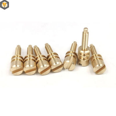 Custom by 2D/3D/drawing Brass Parts High Precision CNC Machining/Machined Spare Part