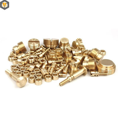 Custom by 2D/3D/drawing Brass Parts High Precision CNC Machining/Machined Spare Part