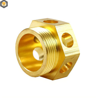 Copper Alloy 5 Axis CNC Milling Machining Part Custom by 2D/3D/drawing High Precision