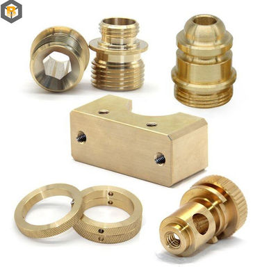 Copper Alloy 5 Axis CNC Milling Machining Part Custom by 2D/3D/drawing High Precision