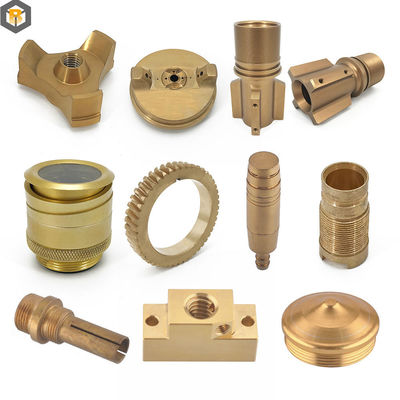 Alloy CNC Machine Part Custom by 2D/3D/Drawing Brass Parts OEM CNC Machining Service
