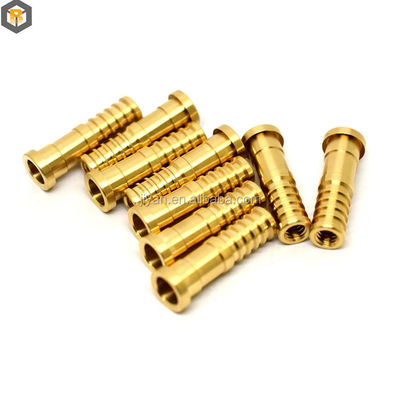 Chinese Brass High Precision Mini CNC Lathe Spare Part for Metal Engraving Machinery