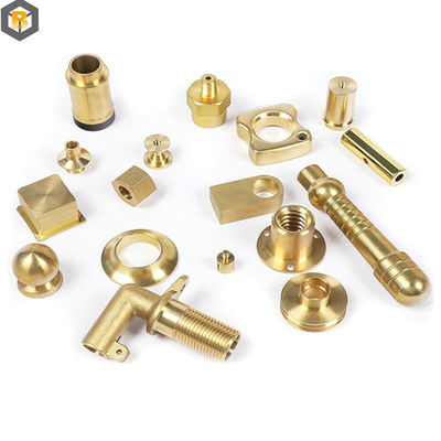 OEM Customized Polished Alloy Precision Mechanical Products CNC Brass Parts Spare Part