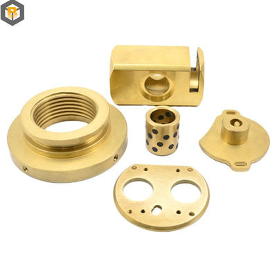 Custom Precision 5 Axis Brass Aluminum Stainless Steel Metal Processing Spare Part