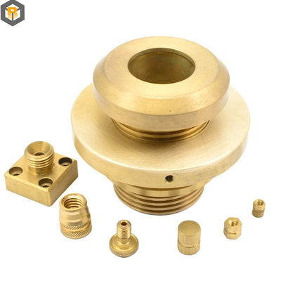 Custom Precision 5 Axis Brass Aluminum Stainless Steel Metal Processing Spare Part