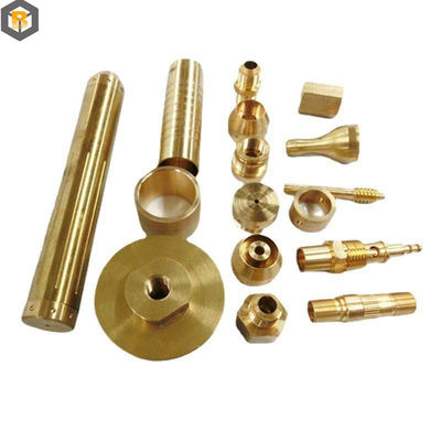 Alloy Custom-Made Brass Shaft Collar Brass Bushings Precision Brass CNC Machine Part