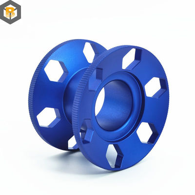 Mechanical Spare Part Alloy Custom CNC Machining Aluminum Parts with Anodizing Color