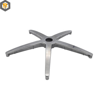 Vertical Pressure Chamber Structure Furniture Aluminum Alloy Chair Base with 1 Level