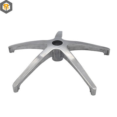 Vertical Pressure Chamber Structure Furniture Aluminum Alloy Chair Base with 1 Level
