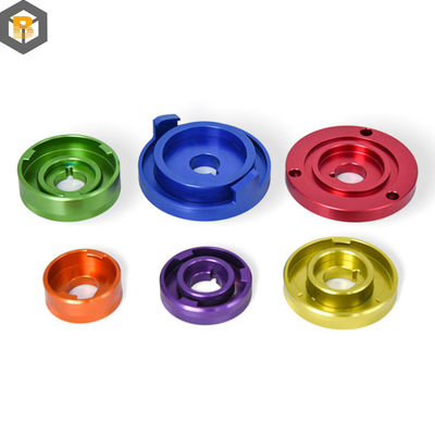 Colorful Aluminum Alloy Spare Parts for OEM Precision Auto Lathe Mini Small Parts