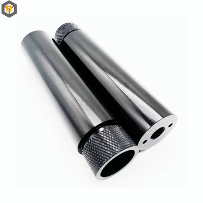 Custom 2D/3D/Drawing CNC Machining Aluminum 6061 7075 Spare Part with Black Anodized
