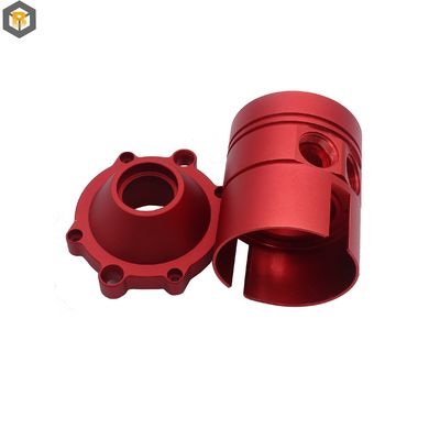 Custom 2D/3D/Drawing CNC Machining Aluminum 6061 7075 Spare Part with Black Anodized