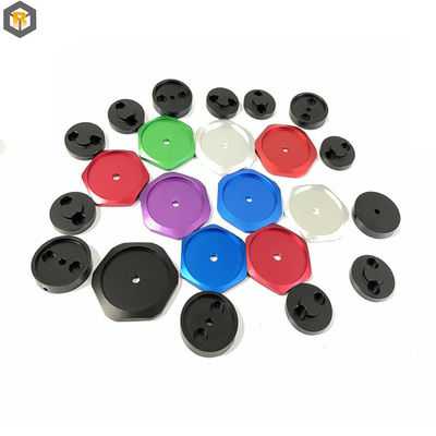 Precision Anodized CNC Machining Aluminum Parts Machine Part Custom by 2D/3D/drawing
