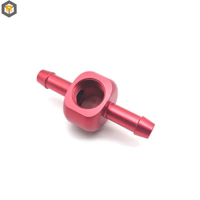 Alloy Metal Cutting Machine Custom CNC Machining Service Anodized Aluminum Spare Part