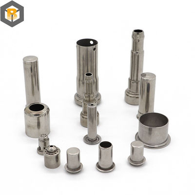 Custom 2D/3D Drawing Sheet Metal Stamping Machine Part at Vertical Pressure Chamber Structure
