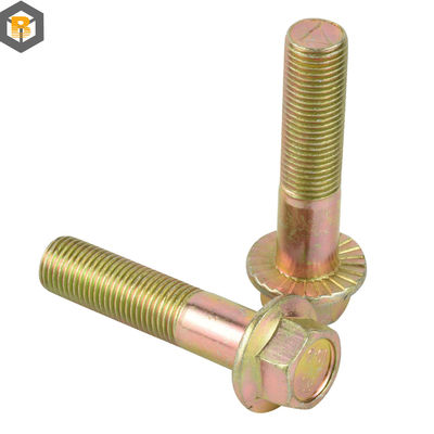 Metric Zinc Hexagon Socket Hex Head Flange Screw Bolts for Environmental BY-0501