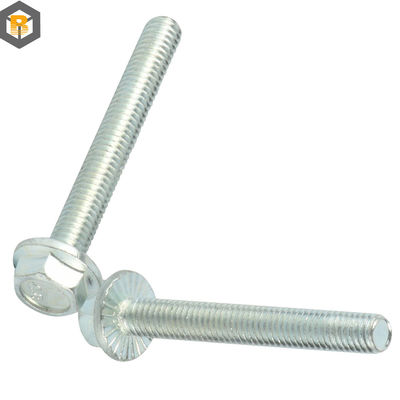 Metric Zinc Hexagon Socket Hex Head Flange Screw Bolts for Environmental BY-0501