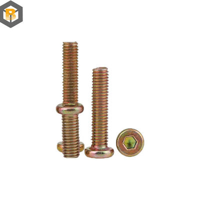 Multi Purpose Furniture Machine Spare Part M8*20mm Hexagon Screw Fastener Customized