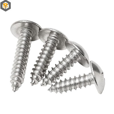 Round Head Stainless Steel Screws and Fasteners Customized by 2D/3D/Drawing for Machinery