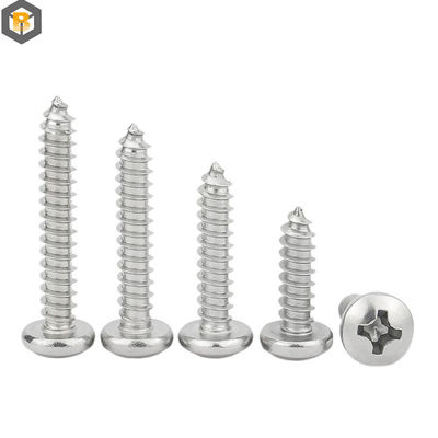 Round Head Stainless Steel Screws and Fasteners Customized by 2D/3D/Drawing for Machinery