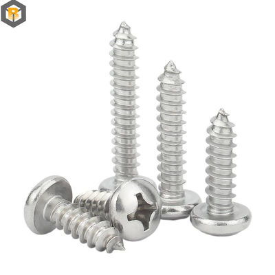 Round Head Stainless Steel Screws and Fasteners Customized by 2D/3D/Drawing for Machinery