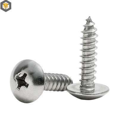 Round Head Stainless Steel Screws and Fasteners Customized by 2D/3D/Drawing for Machinery
