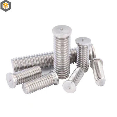 Stainless Steel Three Spot Weld Screw Special Head Screw Machine Part Polished Finish