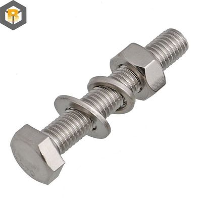 Custom by 2D/3D/drawing Super Alloy Steel 25cr/2mova/B16 Hex Head Bolt Machine Part