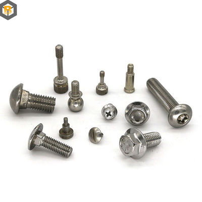 Chemical Industry Non-Standard Iron Galvanized Carriage Bolts with High Strength