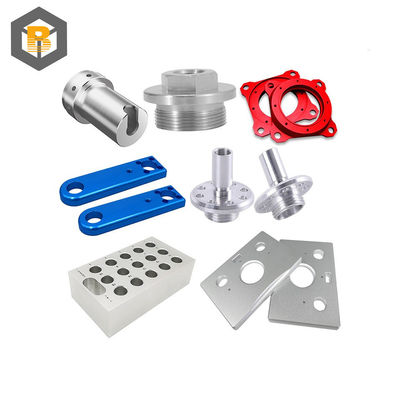 Custom Precision Brass Plating Clear Anodized Aluminum Milling Spare Car CNC Machining Parts