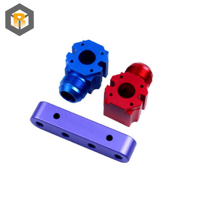 Customized High Precision Aluminium Material CNC Machine Part with Color Anodized