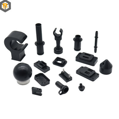 Custom CNC Turning Black POM Delrin Acetal Plastic Parts for Machining Spare Part