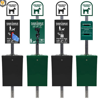 Custom by Stainless Steel Pet Waste Station Post Dog Poop Bag Dispenser Station Metal Processing Machine Part