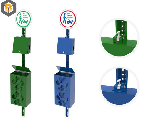 Custom by Stainless Steel Pet Waste Station Post Dog Poop Bag Dispenser Station Metal Processing Machine Part